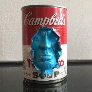 Campbells Blue Light Sadness 10×8 cms