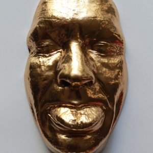 Golden effect Mockery 20x12cms