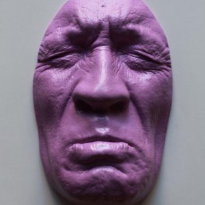 Violet Sadness 19x12cms