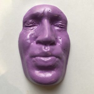 Magnet Violet Kiss 6×3 cms