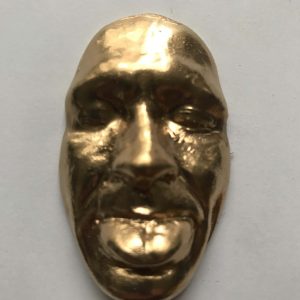 Magnet Golden Mockery 6×3 cms