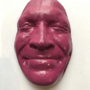Magnet Purple Smile 6×3 cms