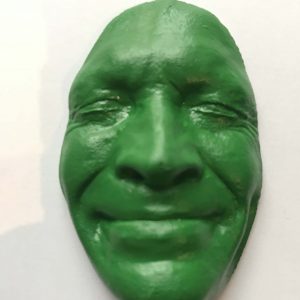 Magnet Green dark Smile 6×3 cms