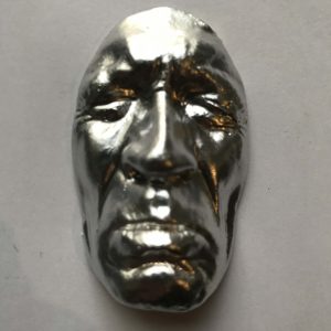 Magnet Silver Sadness 6×3 cms