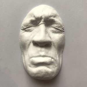 Magnet White Sadness 6×3 cms
