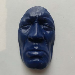 Magnet Blue dark Sadness 6×3 cms