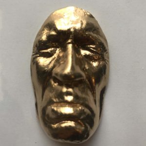 Magnet Golden Sadness 6×3 cms